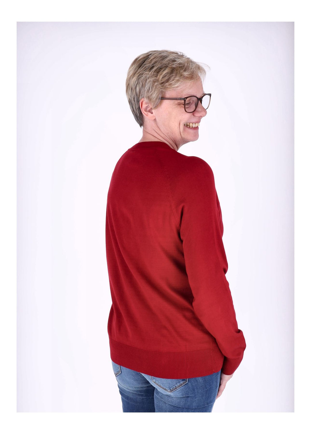 Strickpullover Damen Text