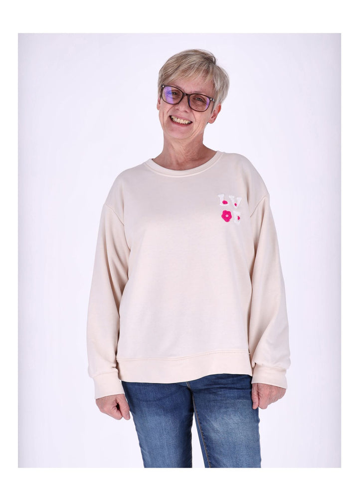 Splash of Color Damen Sweatshirt LOVE