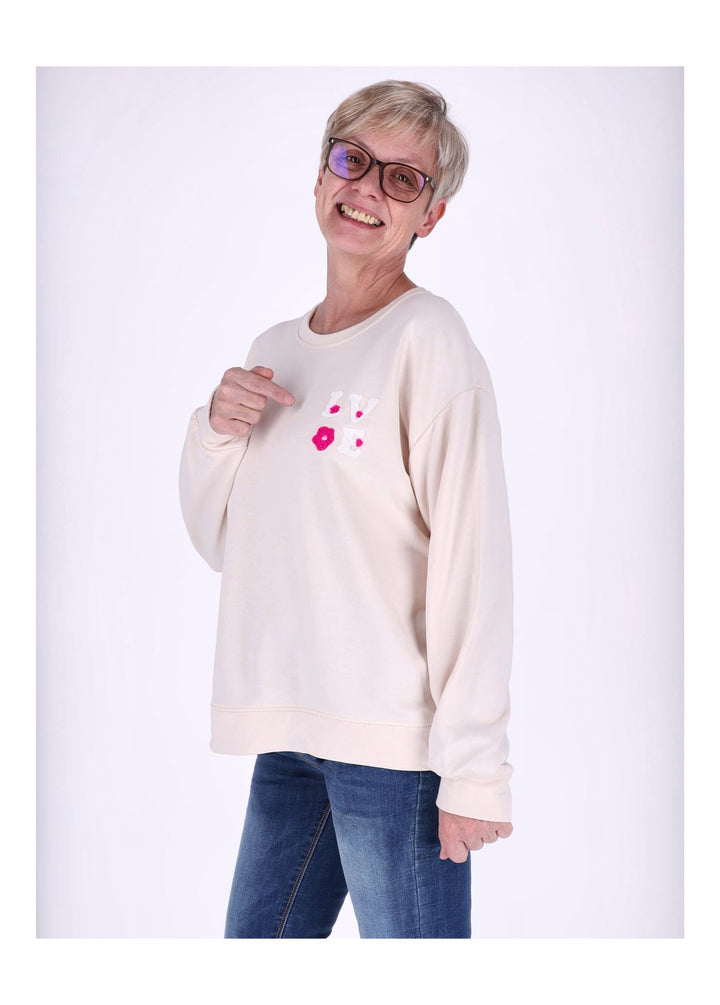 Splash of Color Damen Sweatshirt LOVE