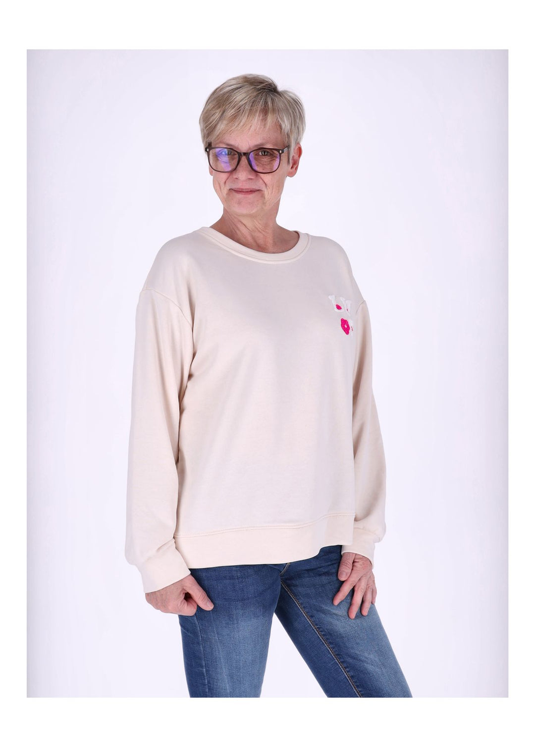 Splash of Color Damen Sweatshirt LOVE