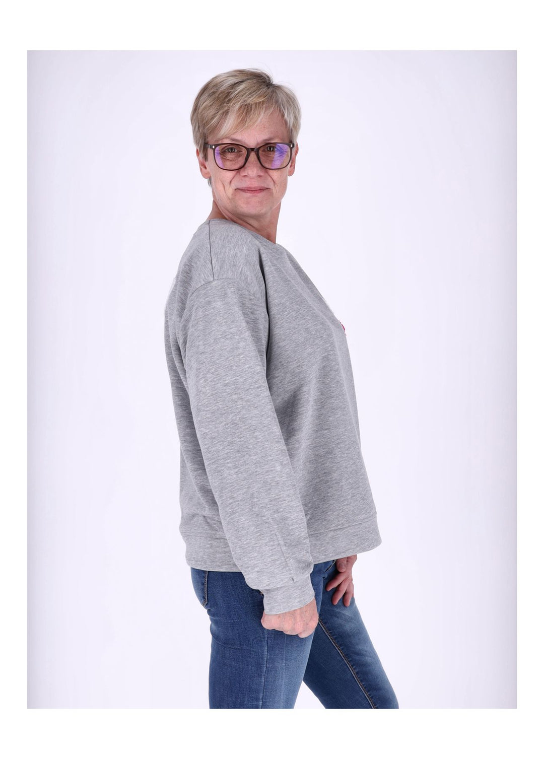 Splash of Color Damen Sweatshirt LOVE