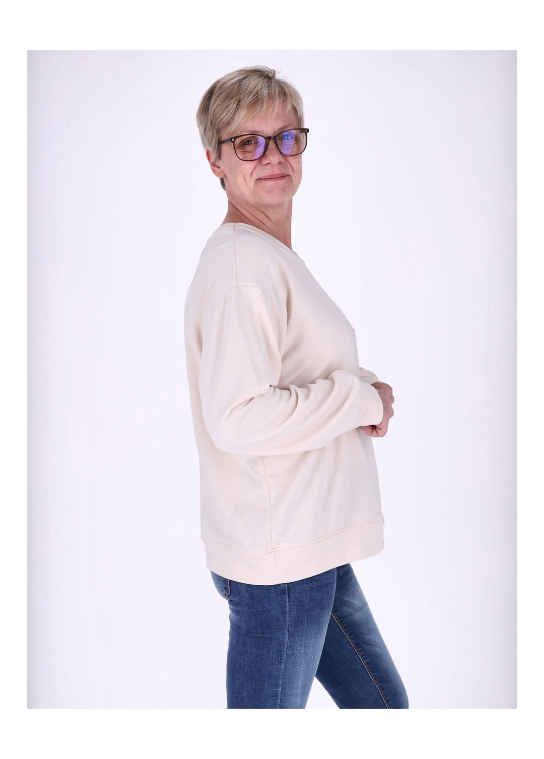 Splash of Color Damen Sweatshirt LOVE
