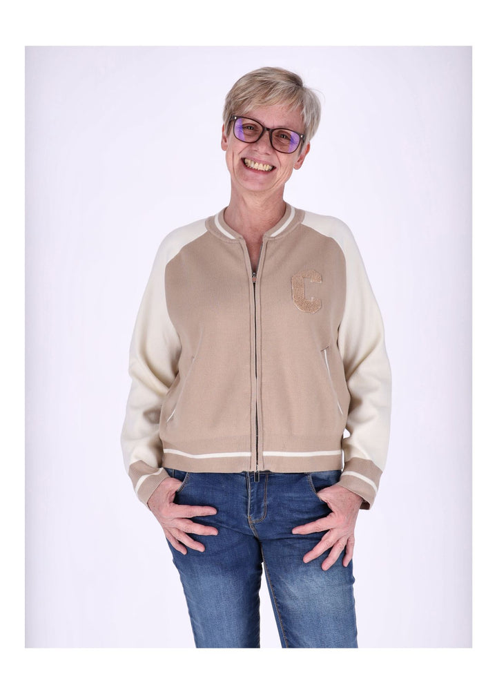 Strickjacke College Damen