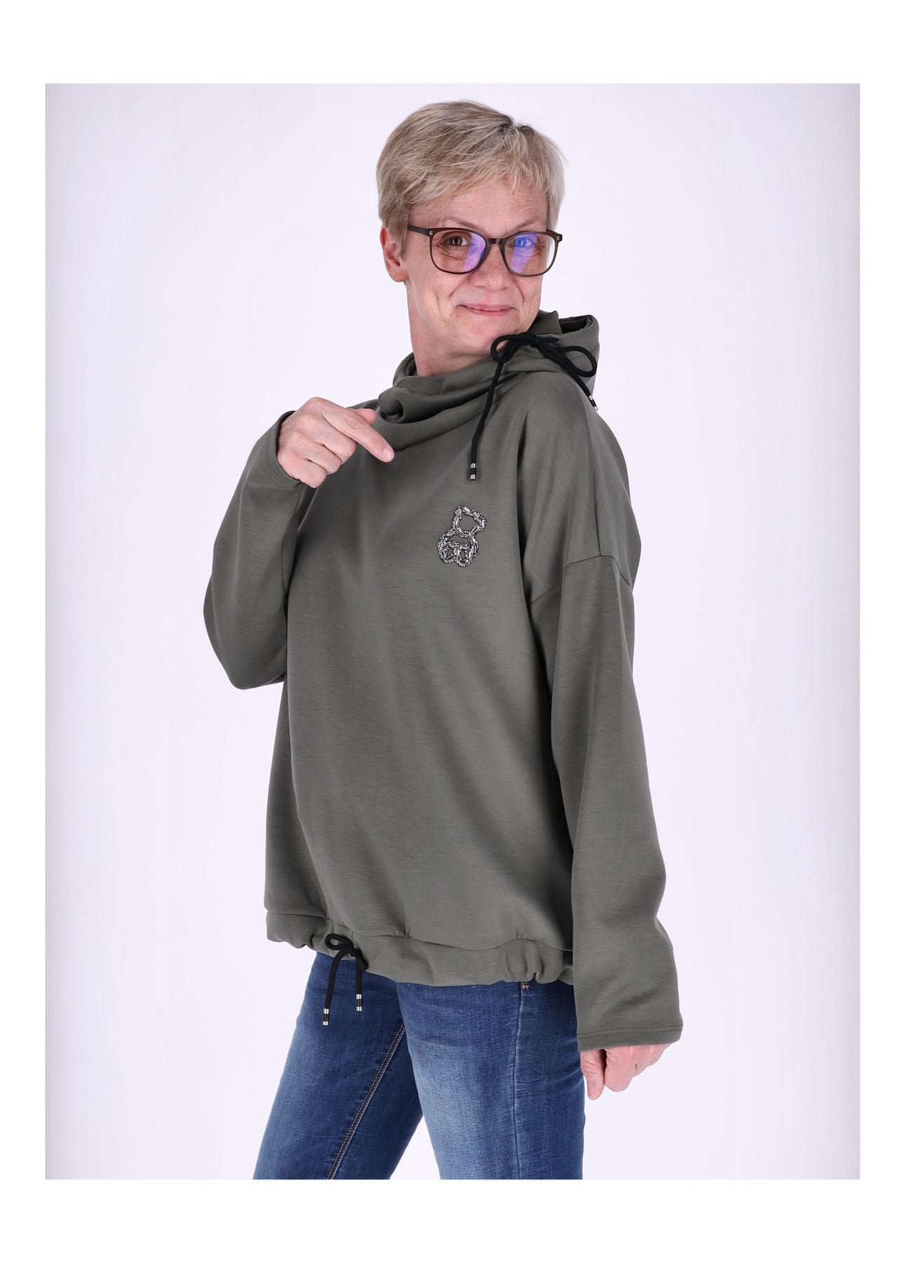 Sweat Kapuze Teddy