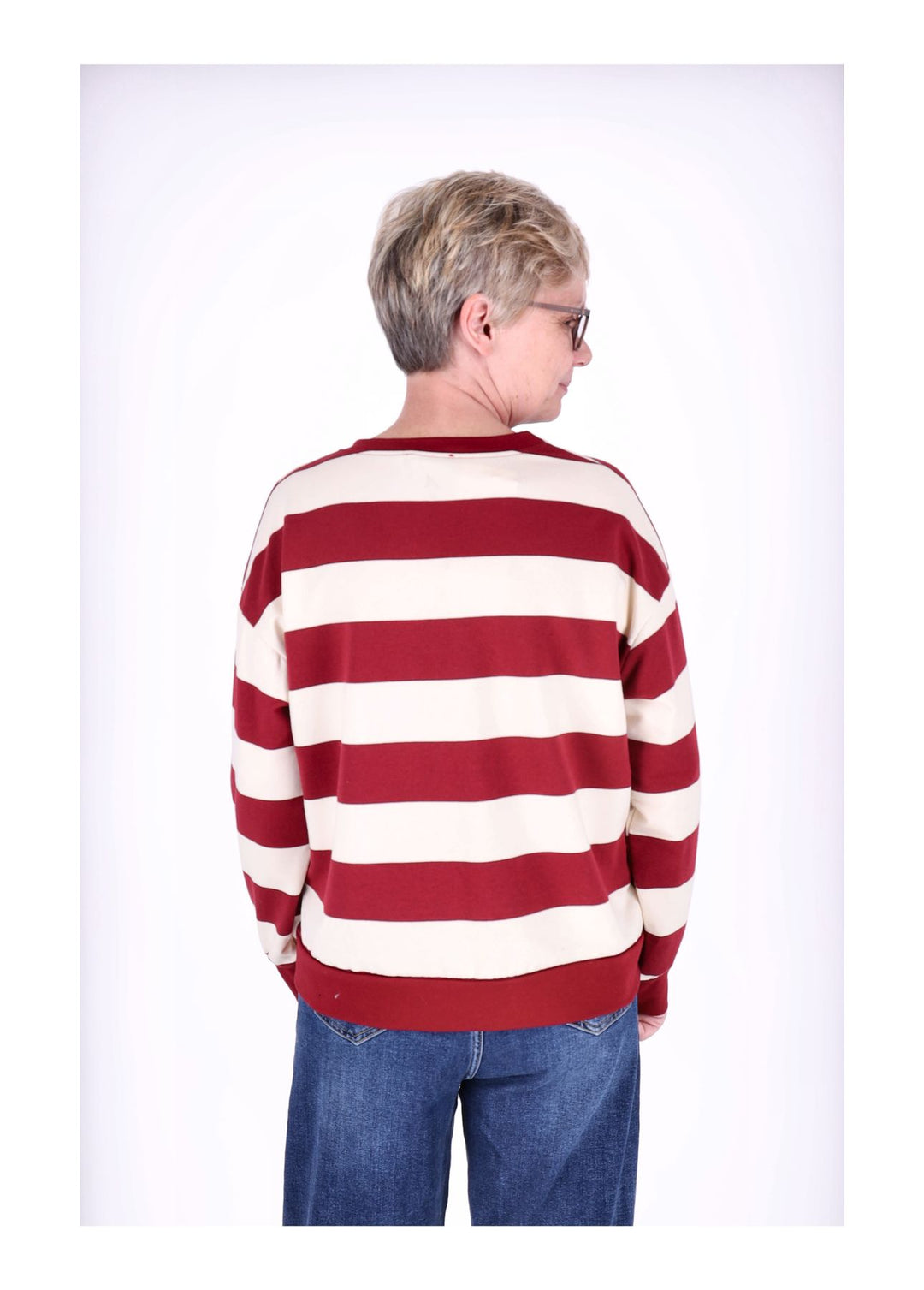 Sweatshirt Damen Ringel