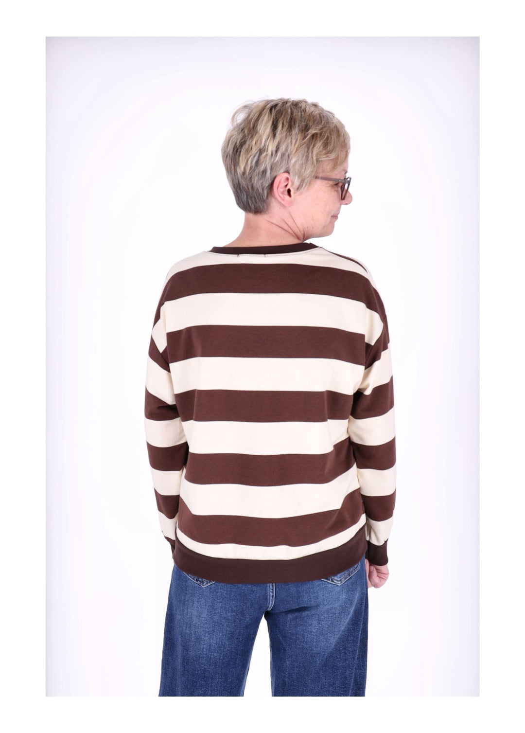 Sweatshirt Damen Ringel