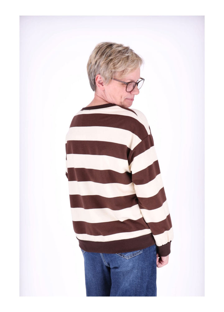 Sweatshirt Damen Ringel