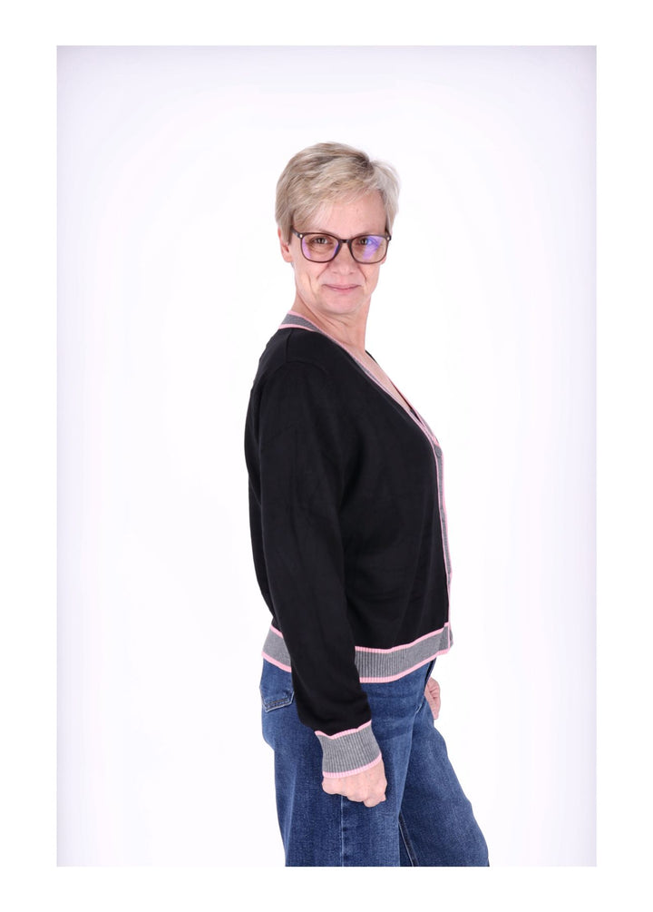 Strickjacke Damen College