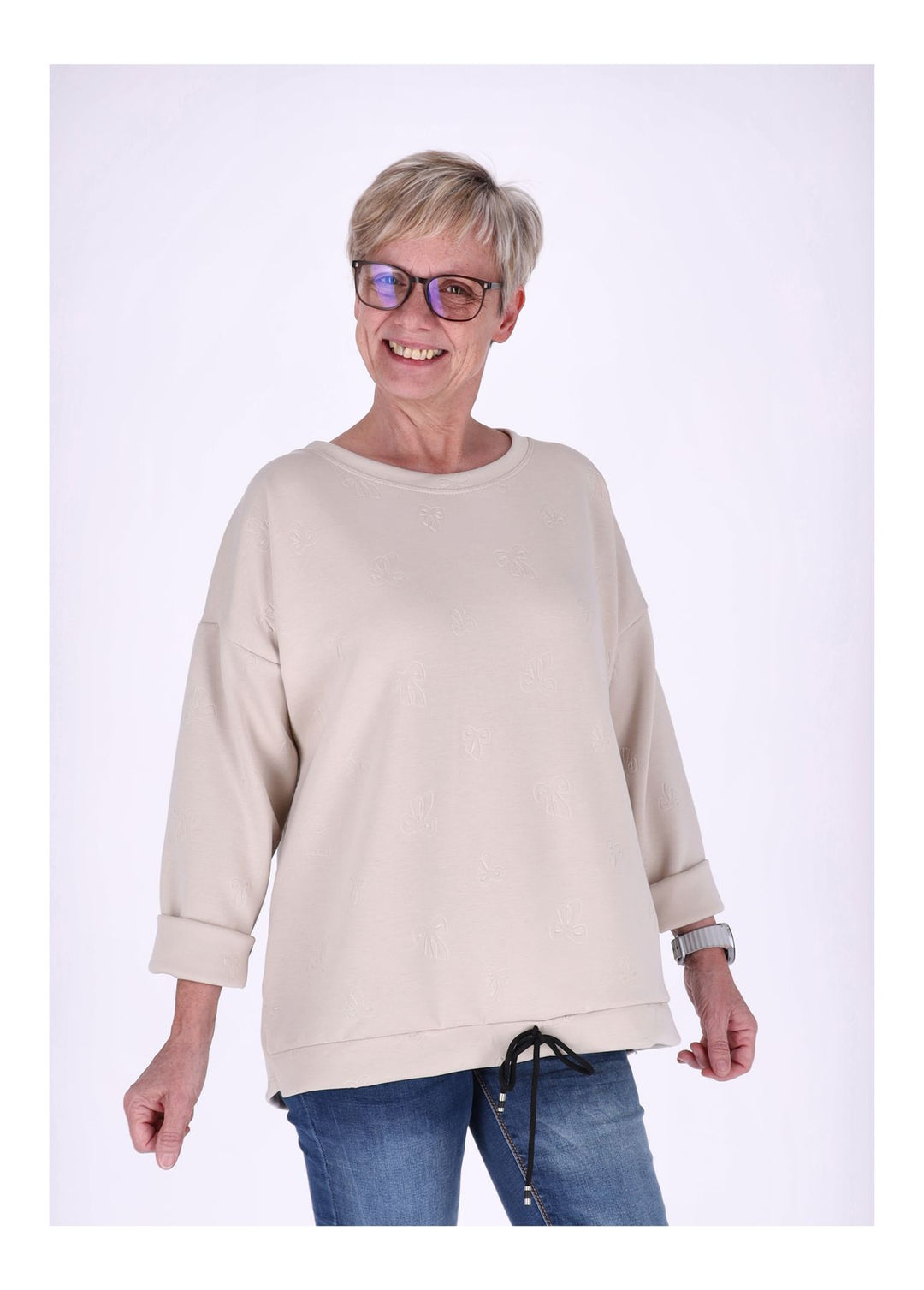 Sweat Prägung Schleife