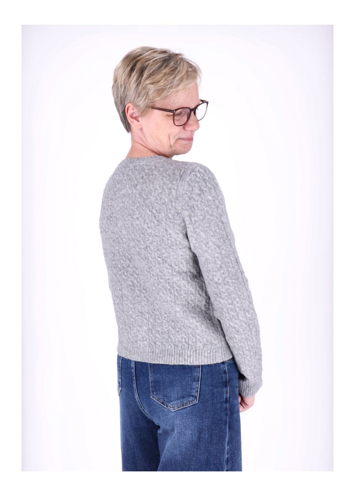 Strickjacke Damen Double Layer