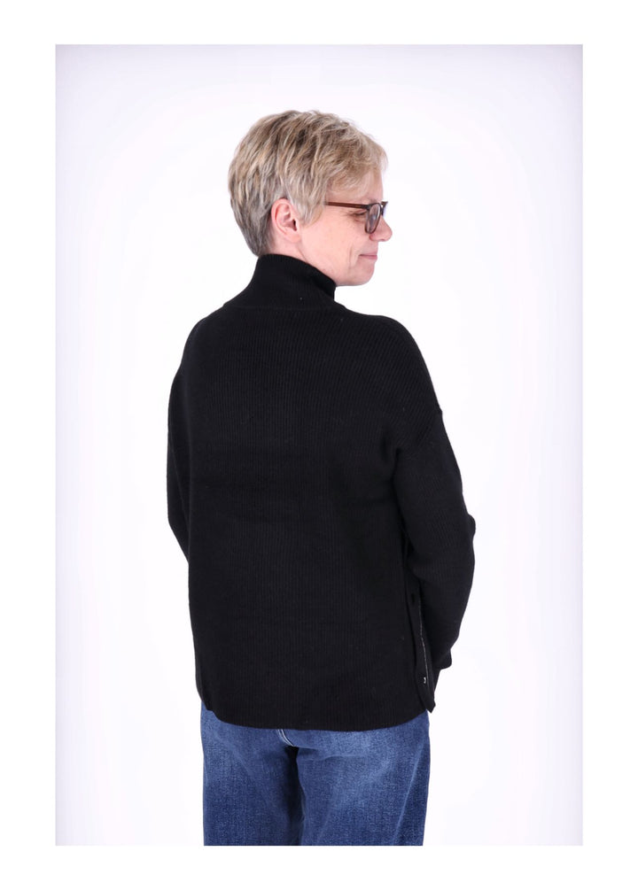 Strickpullover Damen Stehkragen