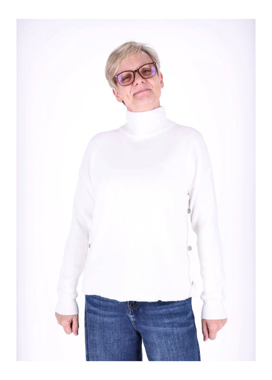 Strickpullover Damen Stehkragen