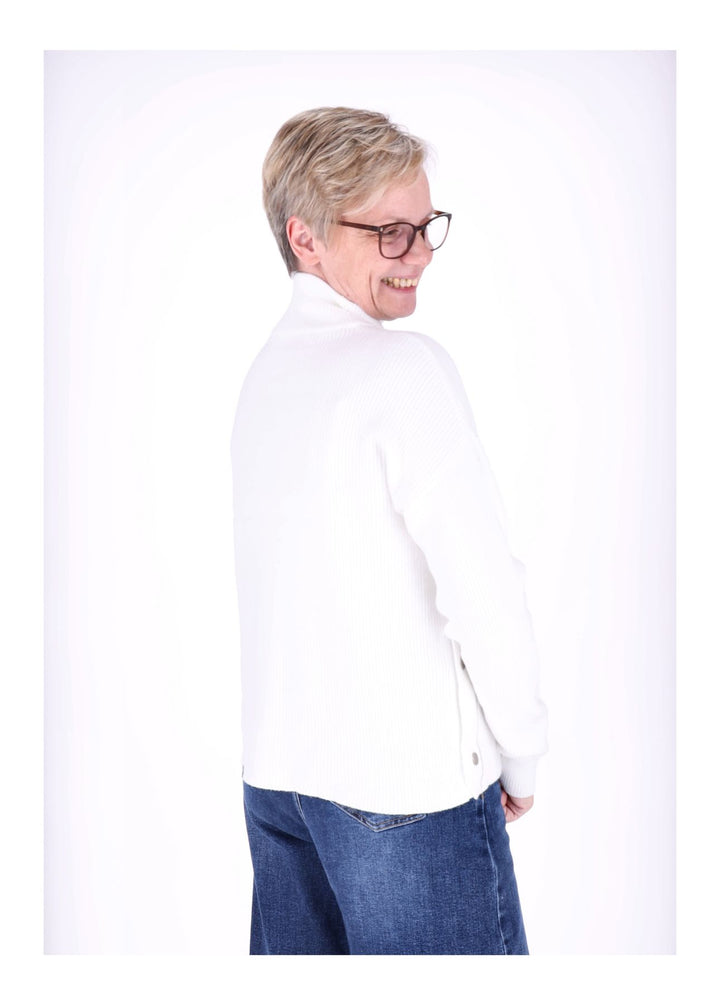 Strickpullover Damen Stehkragen