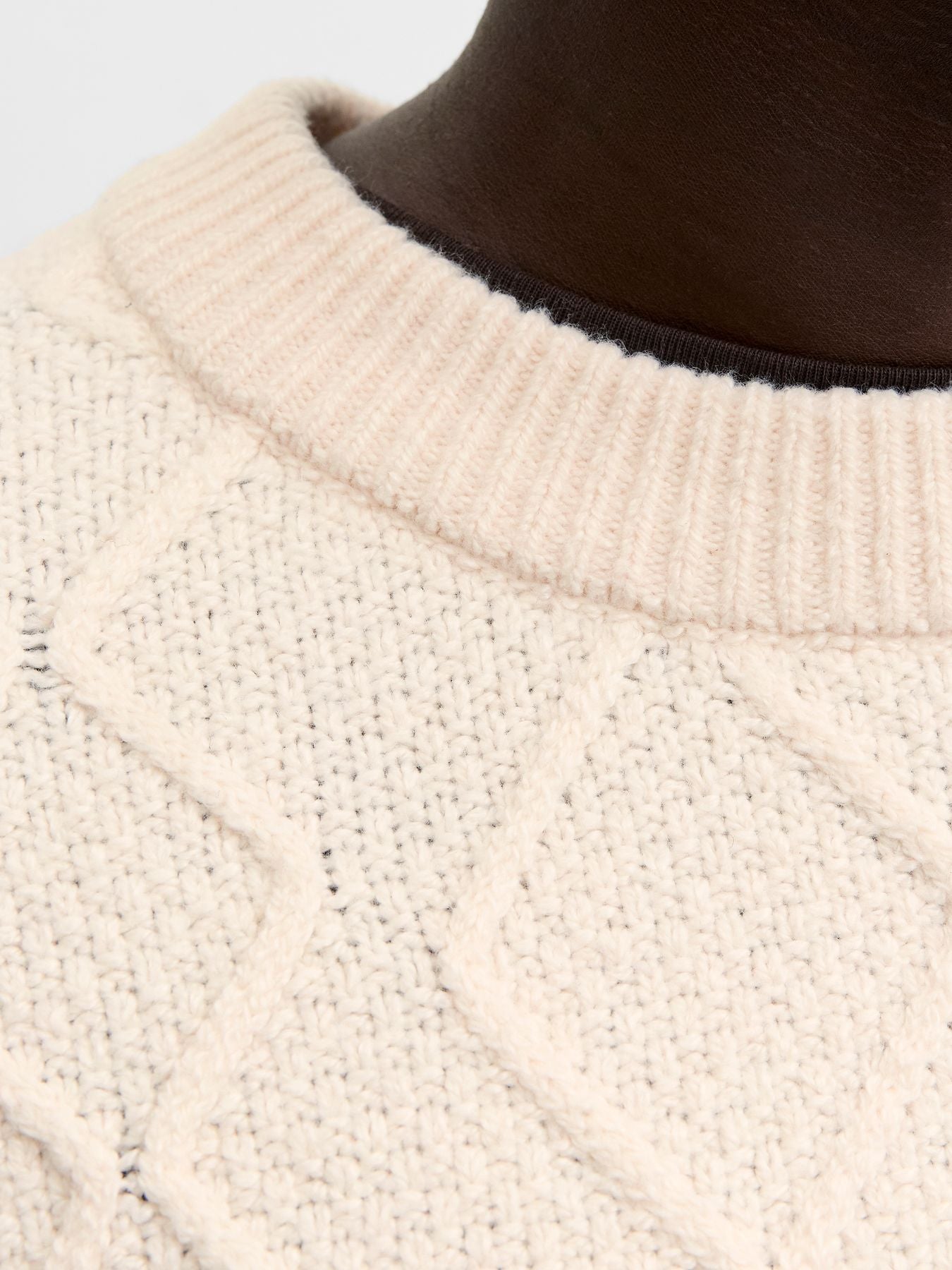 Herren JORCAMBRIDGE KNIT CABLE CREW NECK