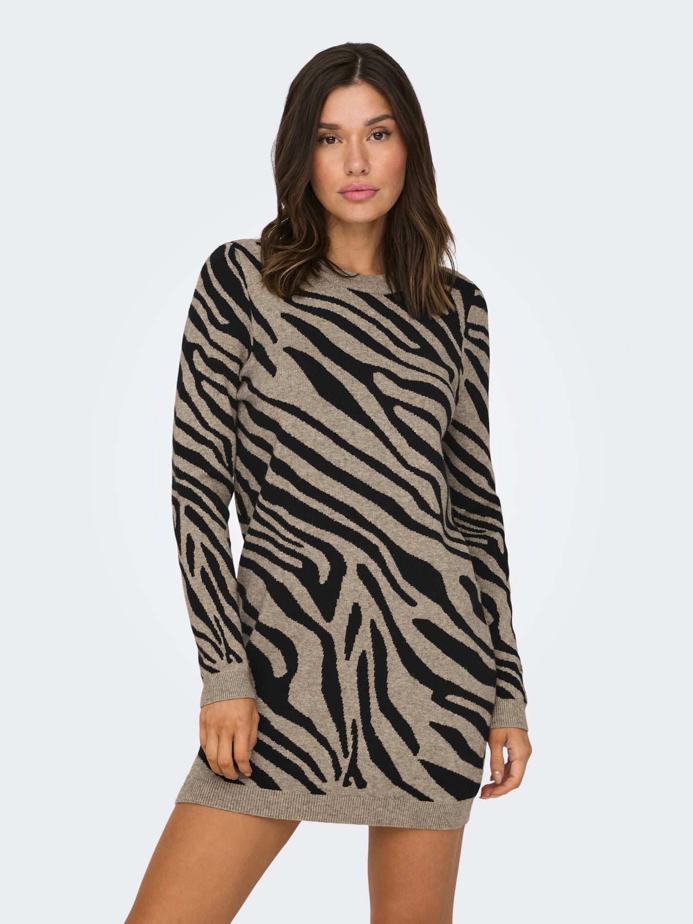 Damen ONLJENNI LS DRESS KNT NCA