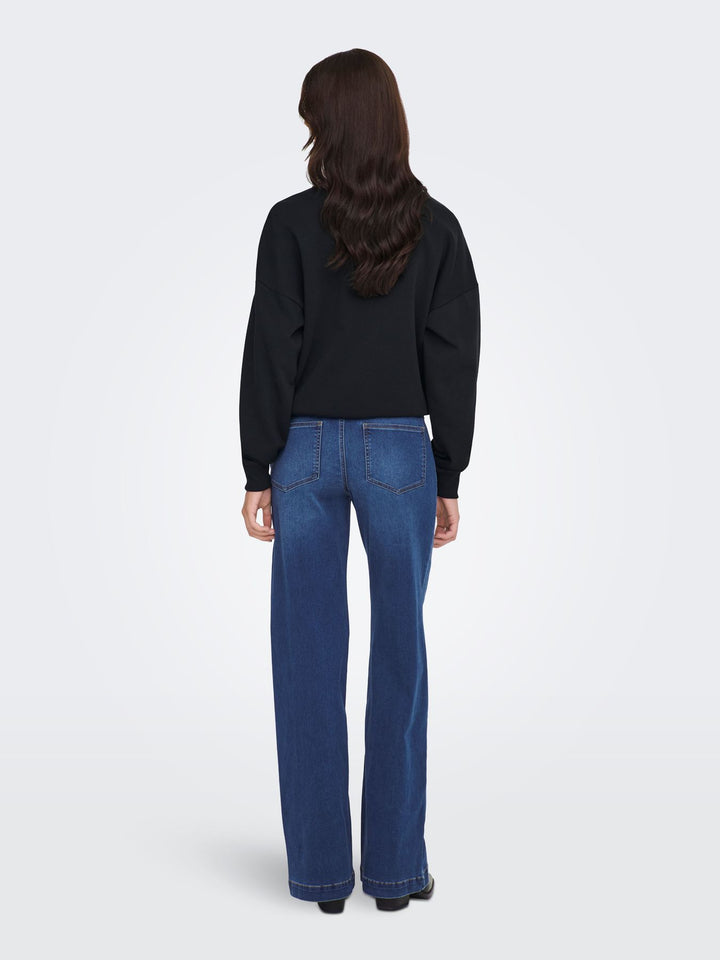Damen ONLMADISON-ROYAL HW WIDE DNM BF GUA BLUE