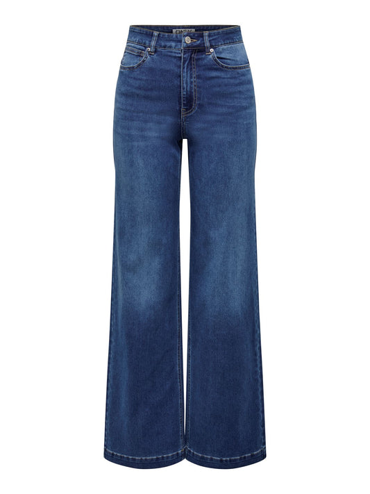 Damen ONLMADISON-ROYAL HW WIDE DNM BF GUA