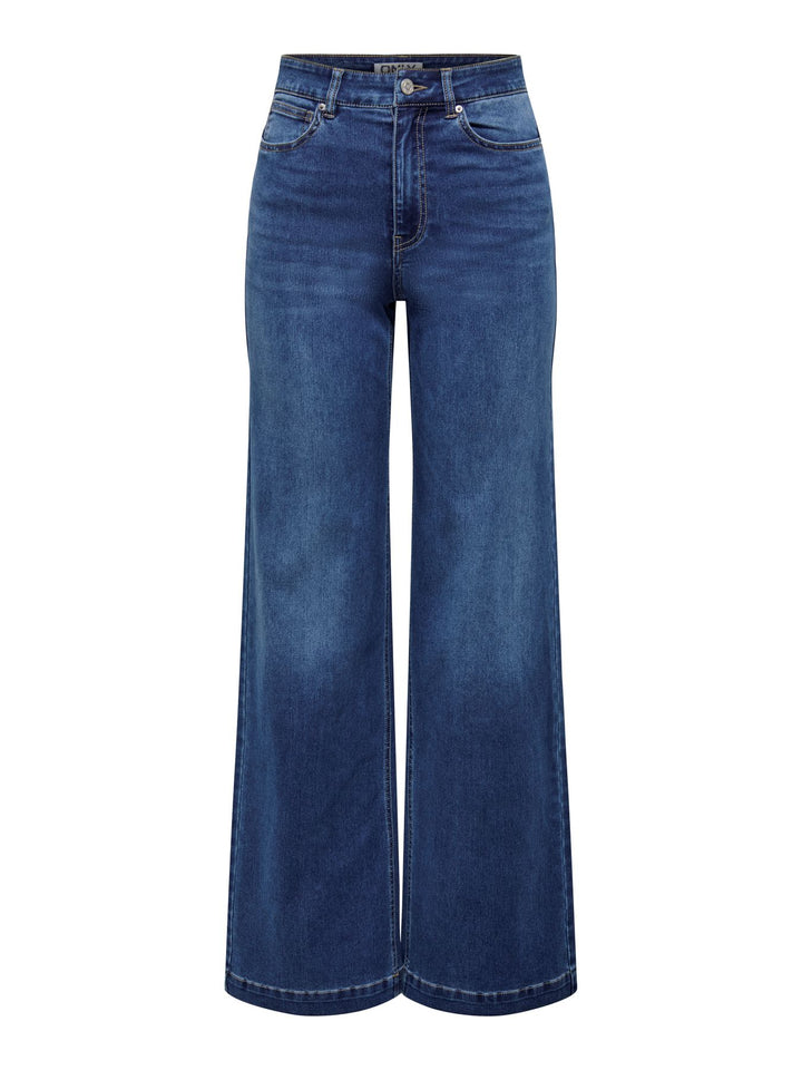 Damen ONLMADISON-ROYAL HW WIDE DNM BF GUA BLUE