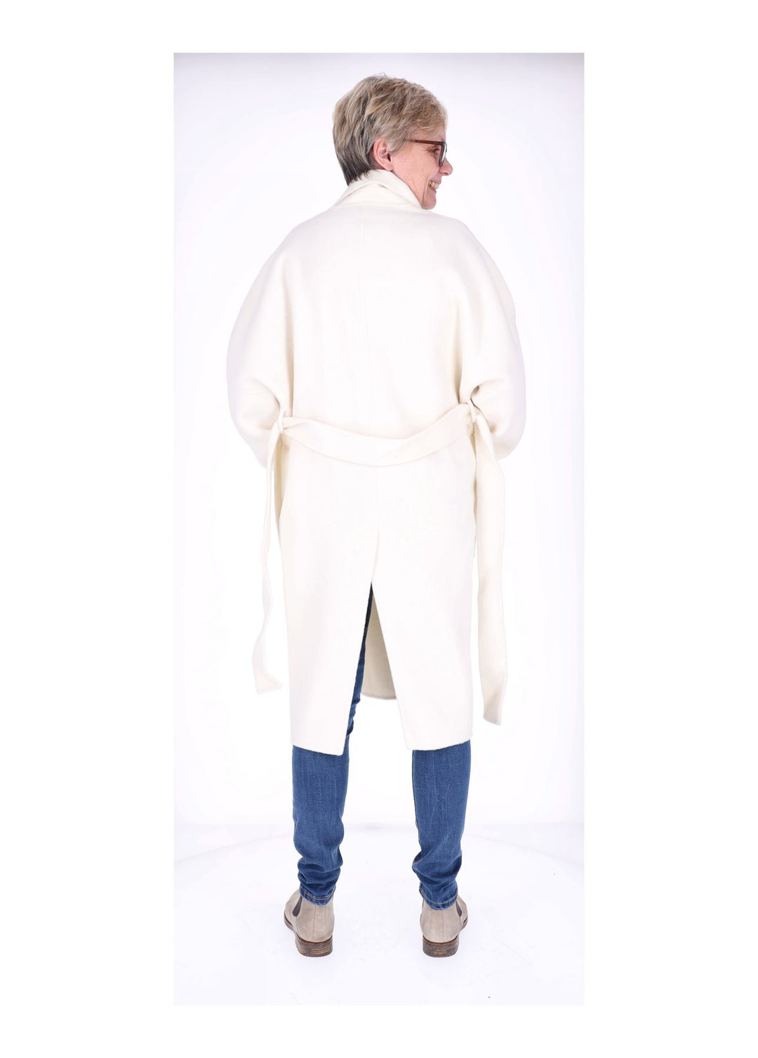 Wollmantel Damen lang