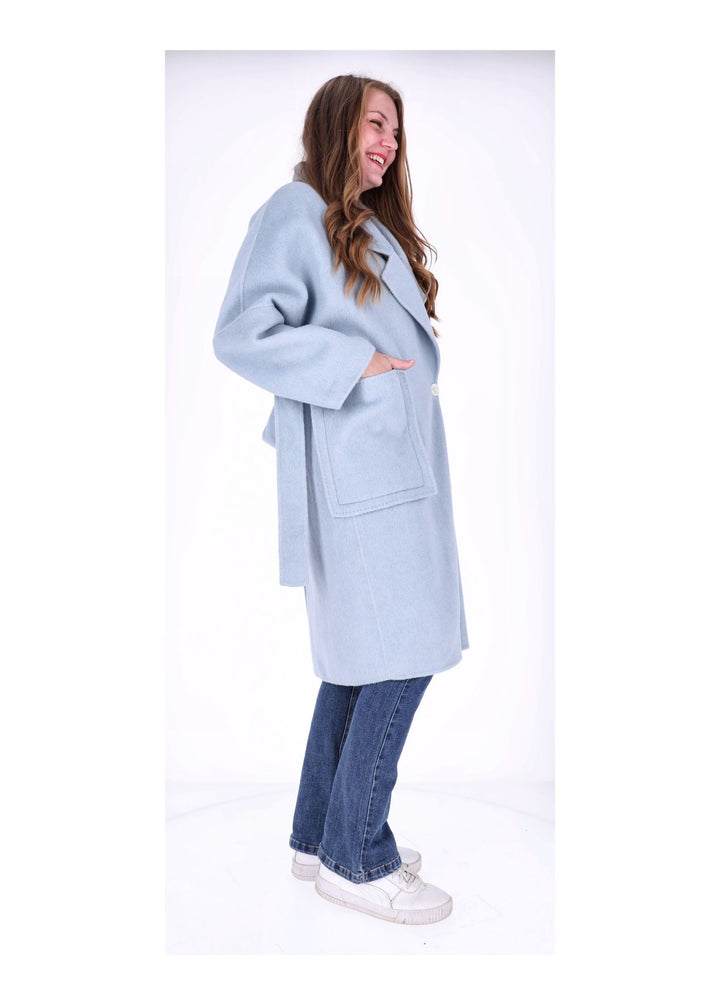 Wollmantel Damen lang