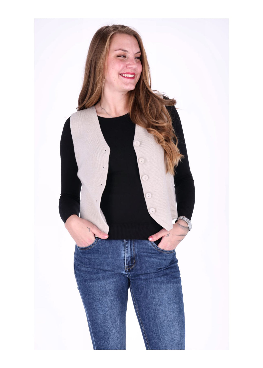 Strickweste Damen