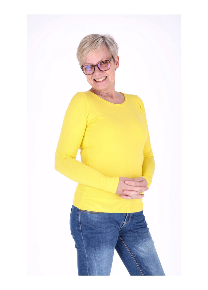 Basic Strickpullover Damen RH