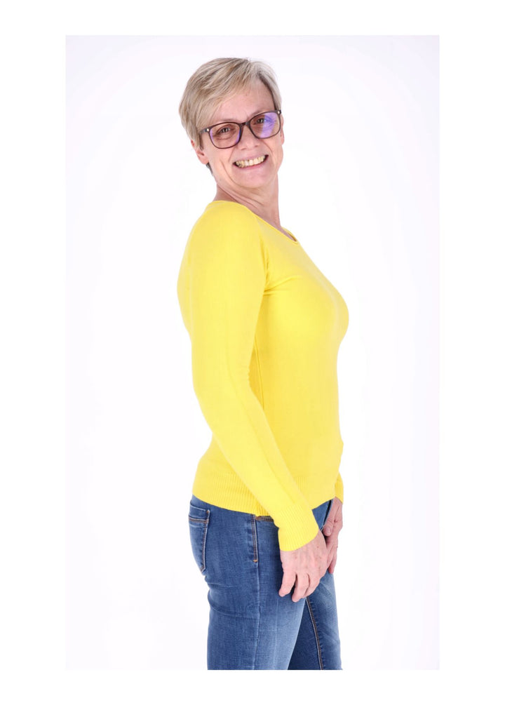 Basic Strickpullover Damen RH