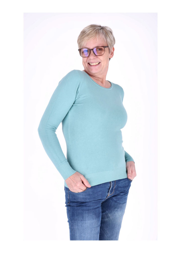 Basic Strickpullover Damen RH