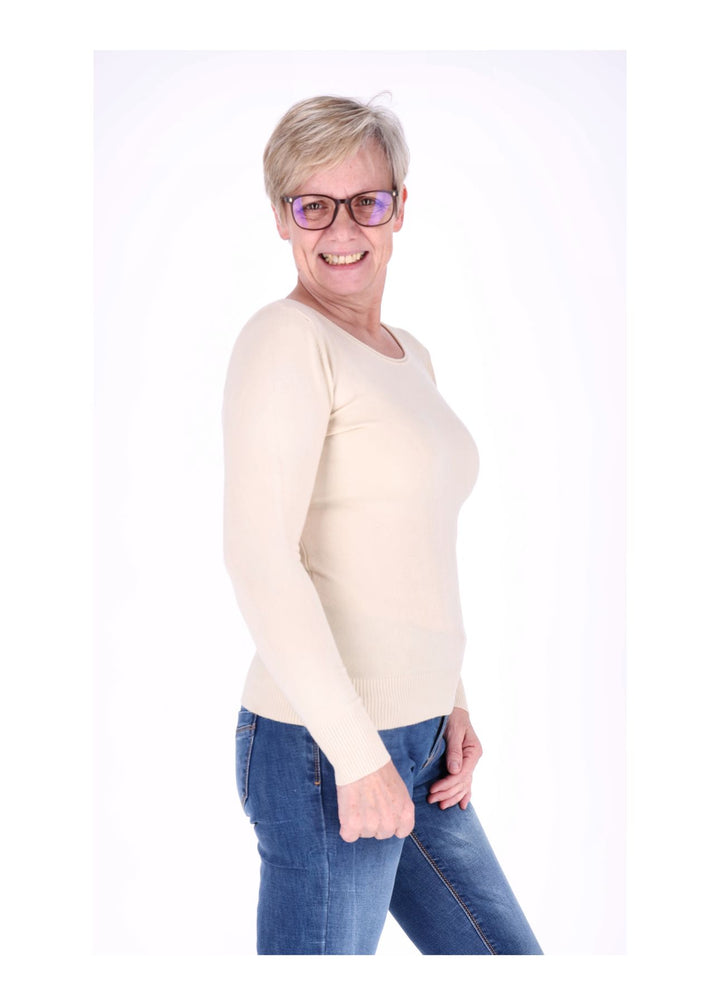 Basic Strickpullover Damen RH