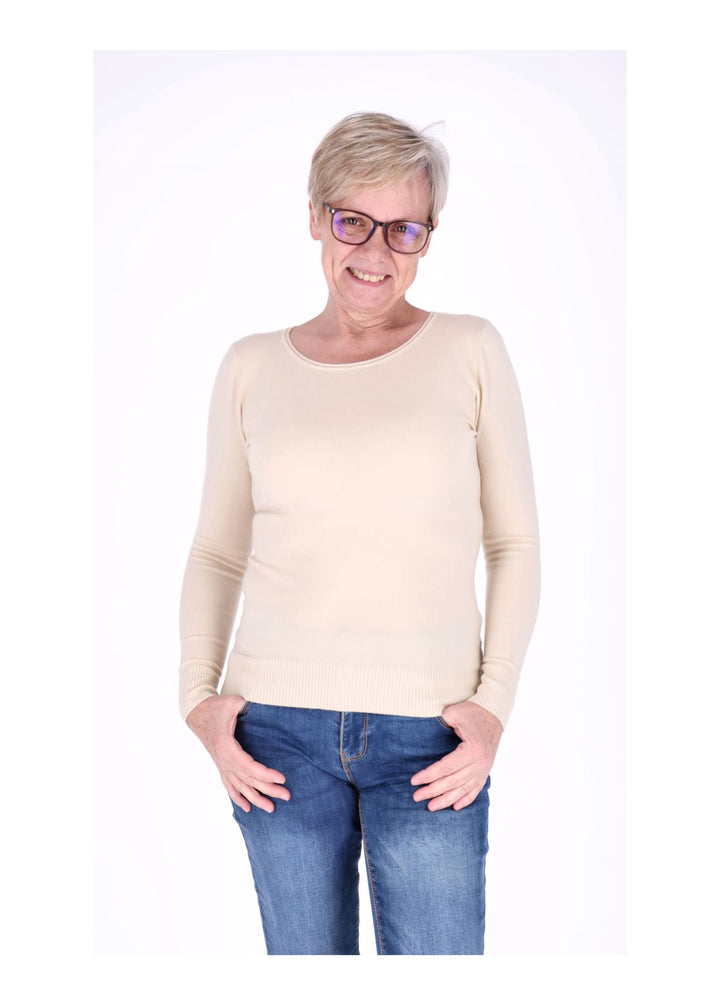 Basic Strickpullover Damen RH