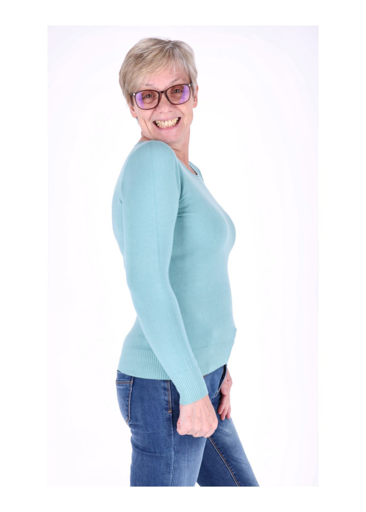 Basic Strickpullover Damen RH