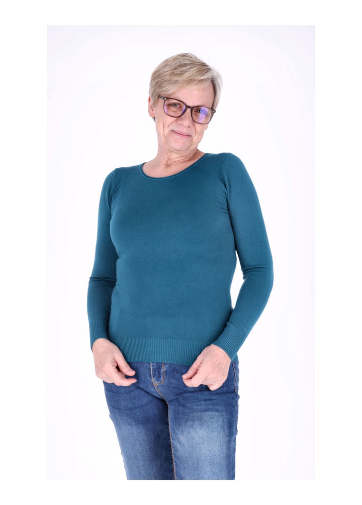 Basic Strickpullover Damen RH