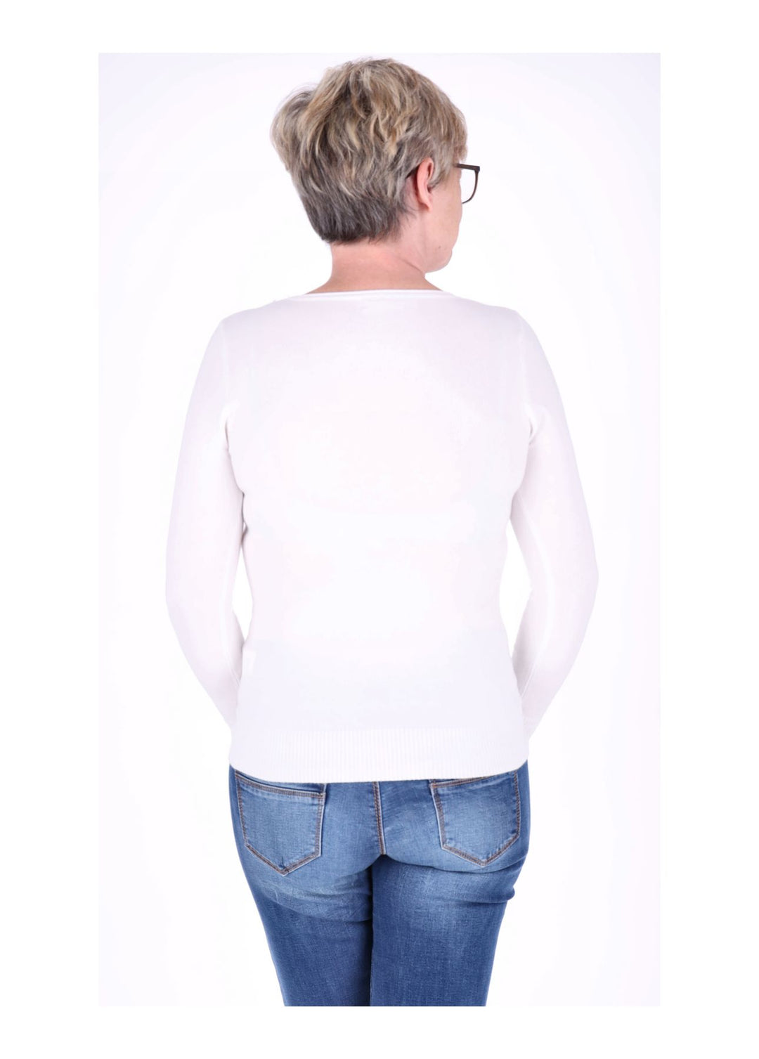 Basic Strickpullover Damen RH