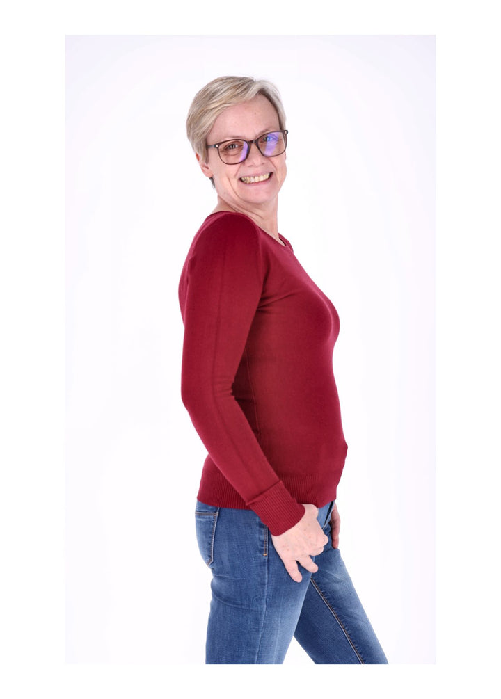 Basic Strickpullover Damen RH