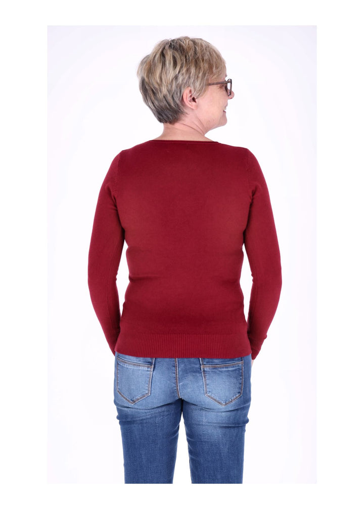 Basic Strickpullover Damen RH