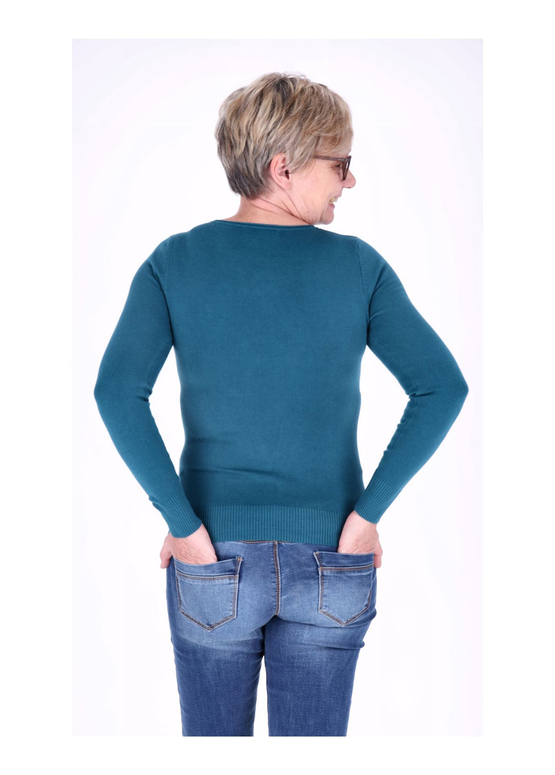 Basic Strickpullover Damen RH