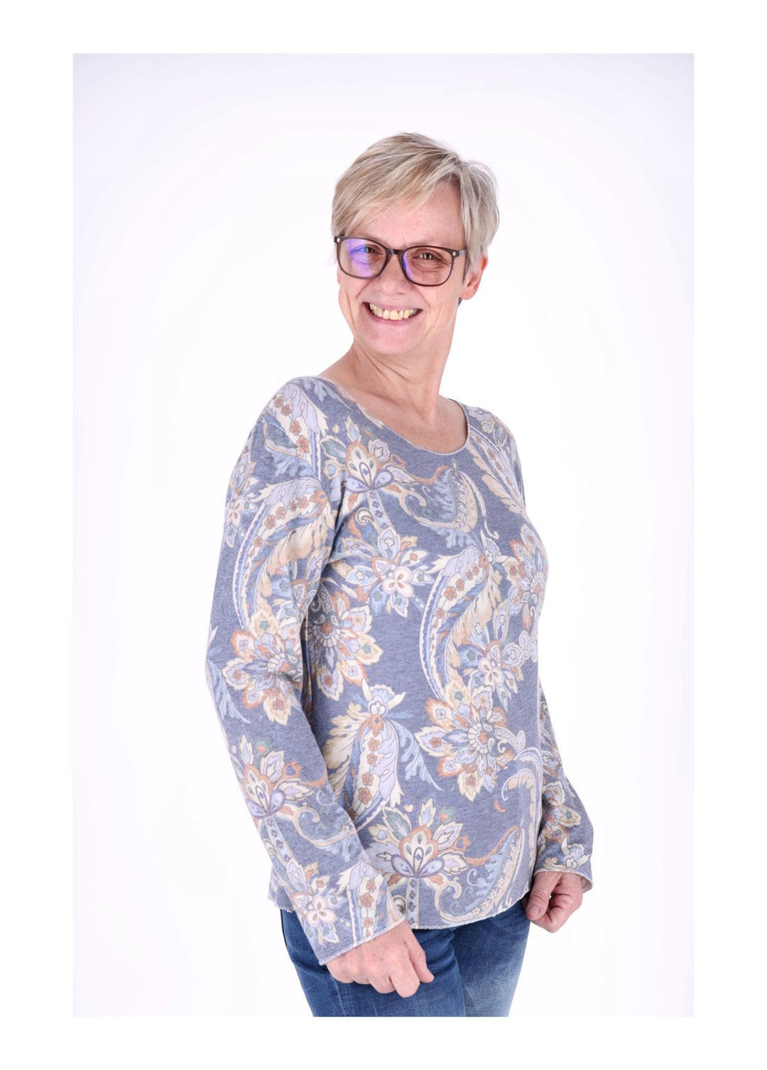 Shirt Damen AOP Paisley