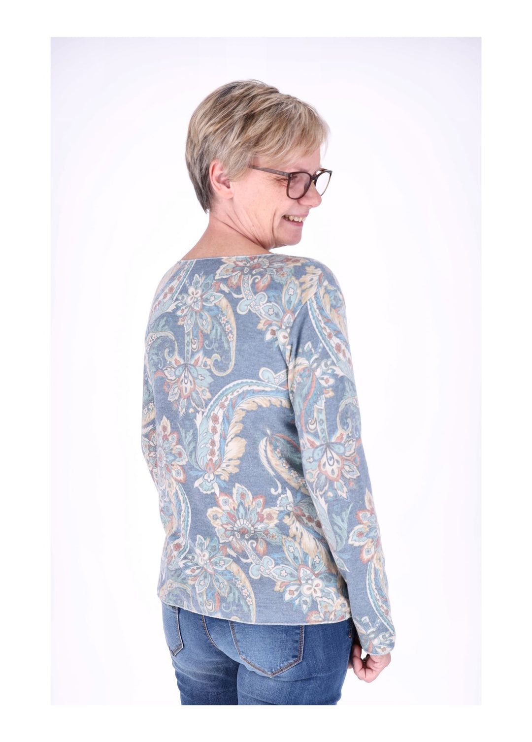 Shirt Damen AOP Paisley