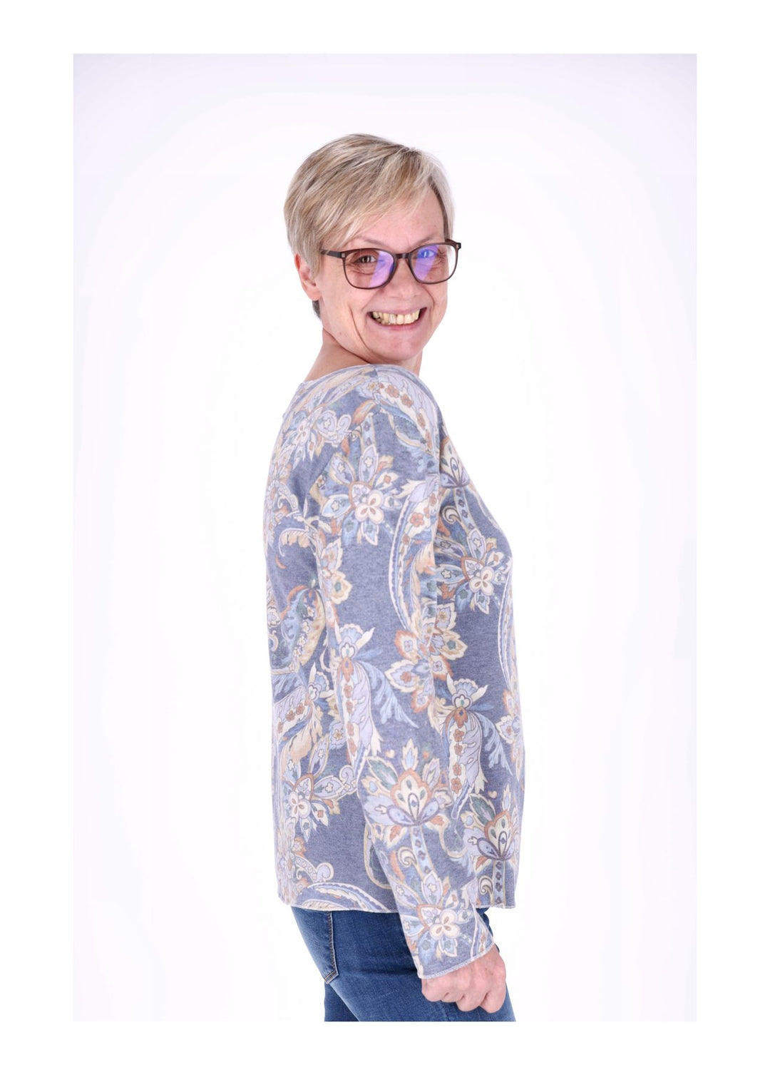 Shirt Damen AOP Paisley