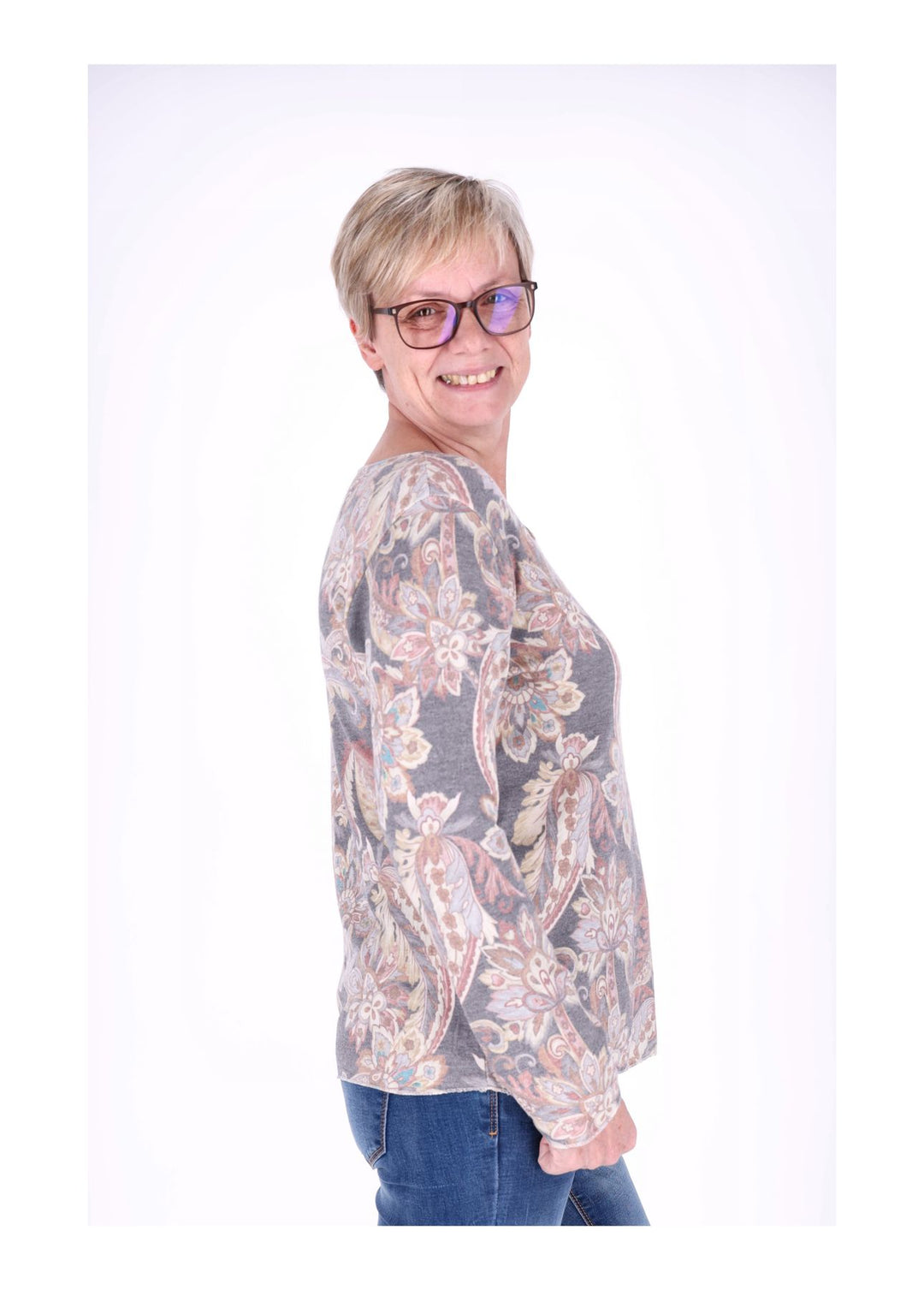 Shirt Damen AOP Paisley