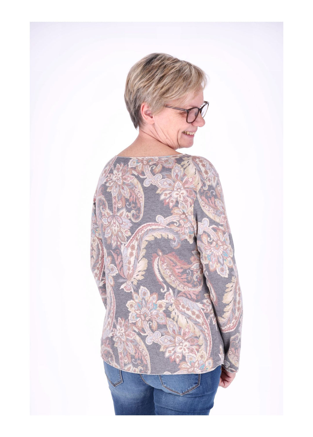 Shirt Damen AOP Paisley