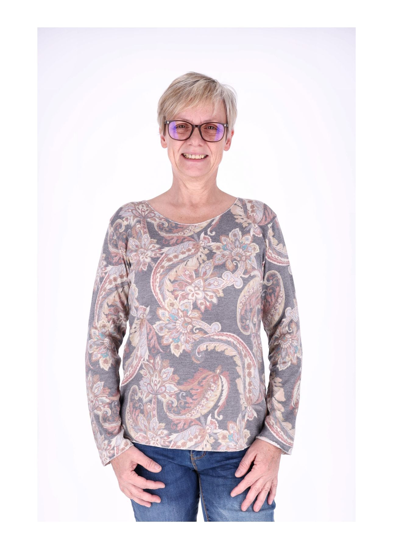 Shirt Damen AOP Paisley