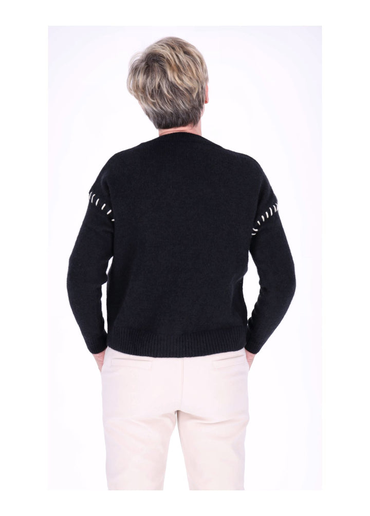 Strickpullover Damen Herz