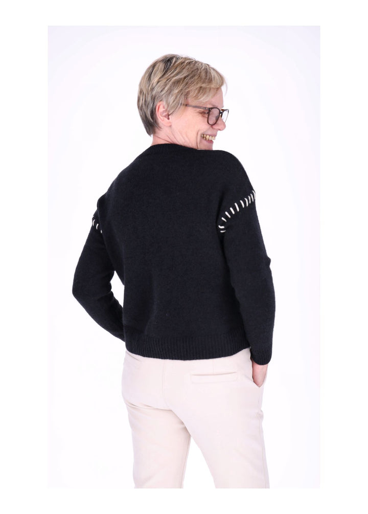 Strickpullover Damen Herz