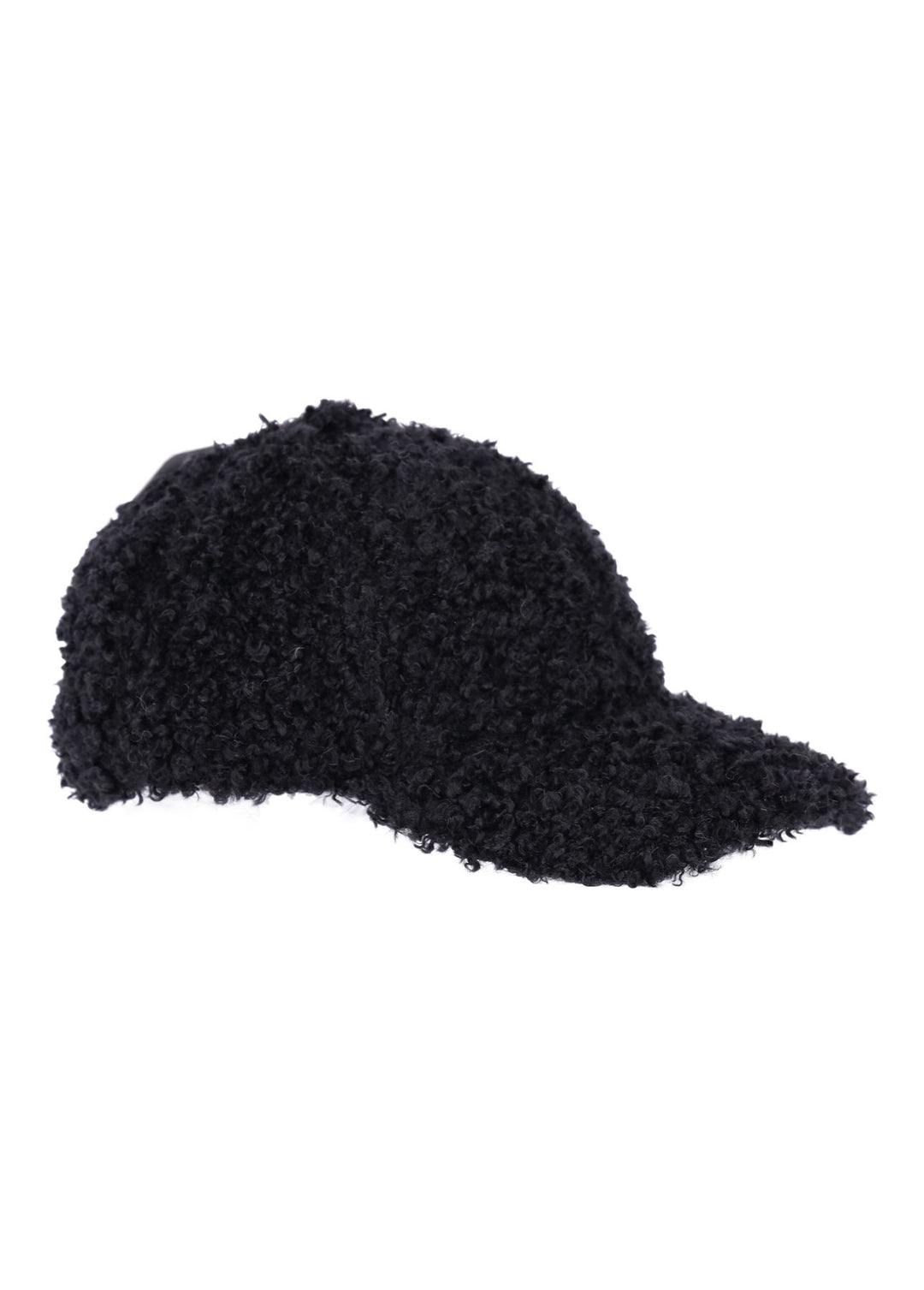 Schwarze Teddy Cap Damen