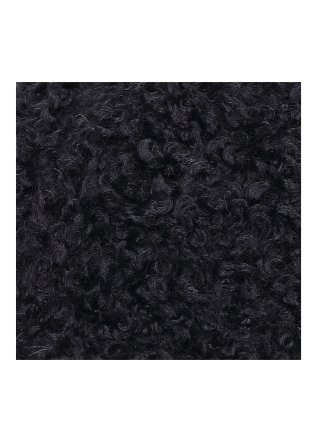 Schwarze Teddy Cap Damen