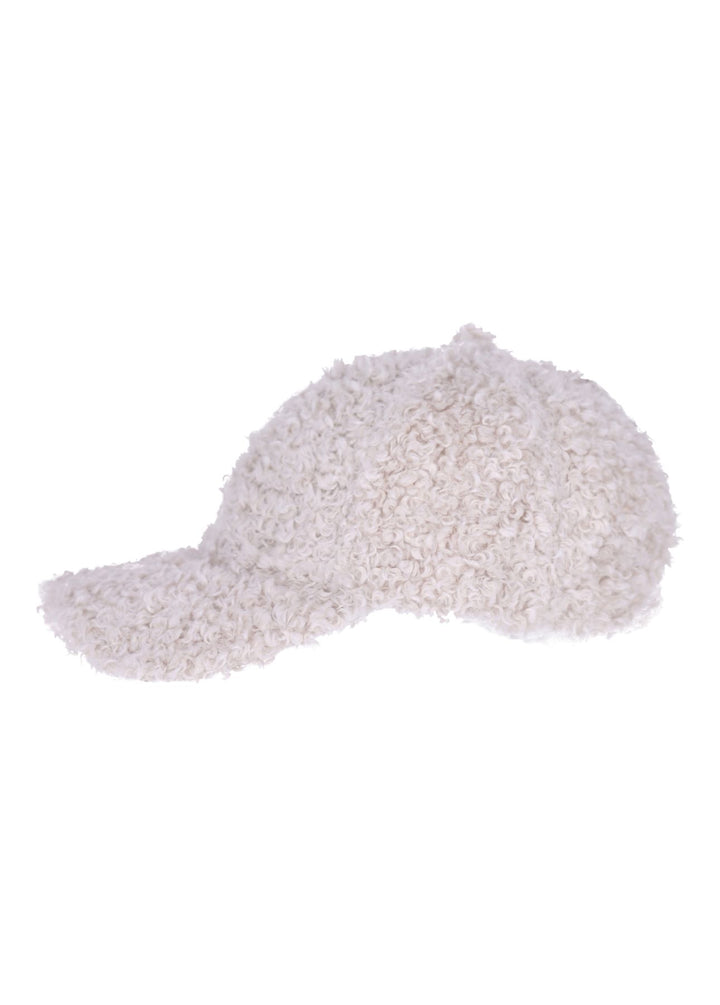 Teddy Cap Damen in Weiß