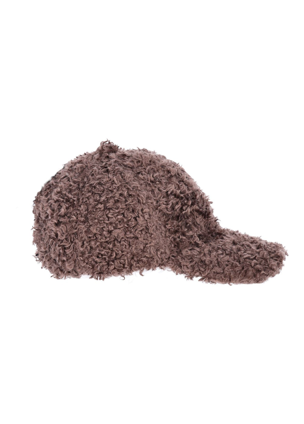 Braune Teddy Cap Damen