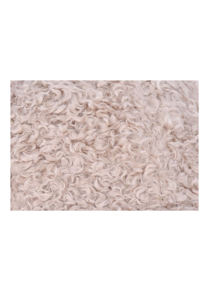 Teddy Cap Damen in Beige