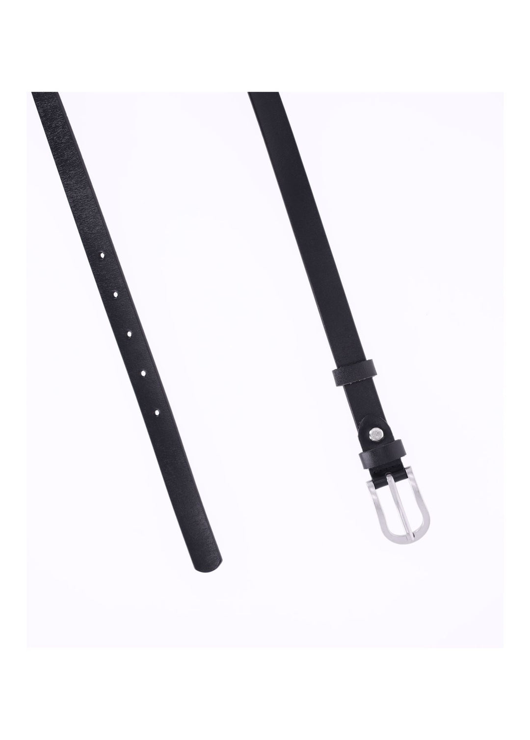 Damen Gürtel Leder schmal